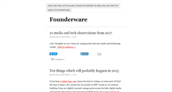 Desktop Screenshot of founderware.co